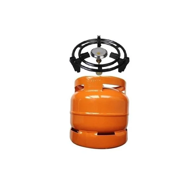 3 kg cylinder with burner and pot stand